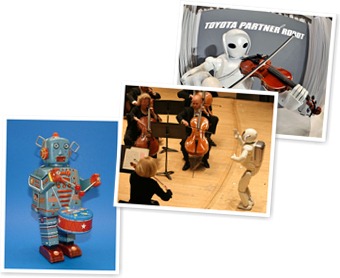 Exibir musicrobot
